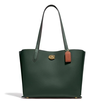 Image of Coach Coach Willow Tote Bag - b4/amzn green