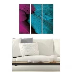 Image of MDF176723 Multicolor Decorative MDF Painting (3 Pieces)