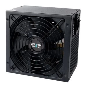 Image of CIT 500W ATV Pro PSU ATX 12V Active PFC 2 x 6+2 pin PCIe 140mm Fan Fully Wired 80+ Bronze UK Plug