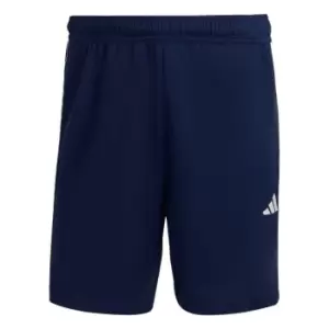 Image of adidas Train Essentials Piqu 3-Stripes Training Shorts M - Blue