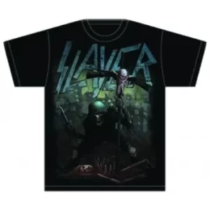 Image of Slayer Soldier Cross Mens T Shirt: X Large