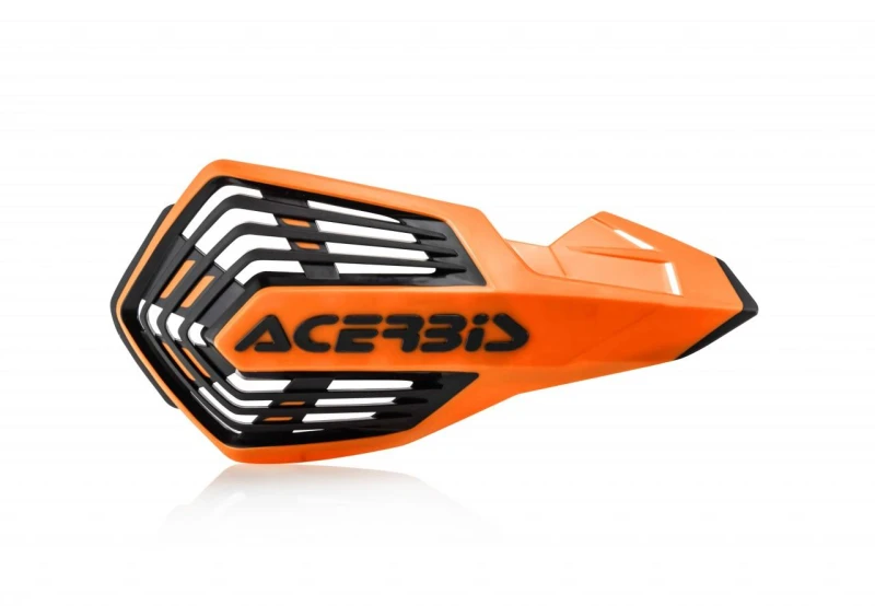 Image of 0024296.209 - Acerbis X-Future Hand Guards - Orange/ Black 0024296.209
