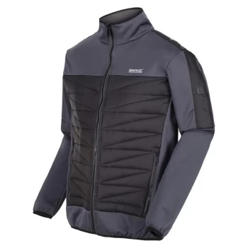 Image of Regatta Clumber II Hybrid Insulated Jacket - IndiaGry/Blk