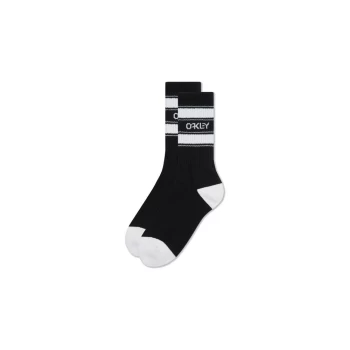 Image of OAKLEY B1B ICON SOCKS (3 PCS) BLACKOUT - L
