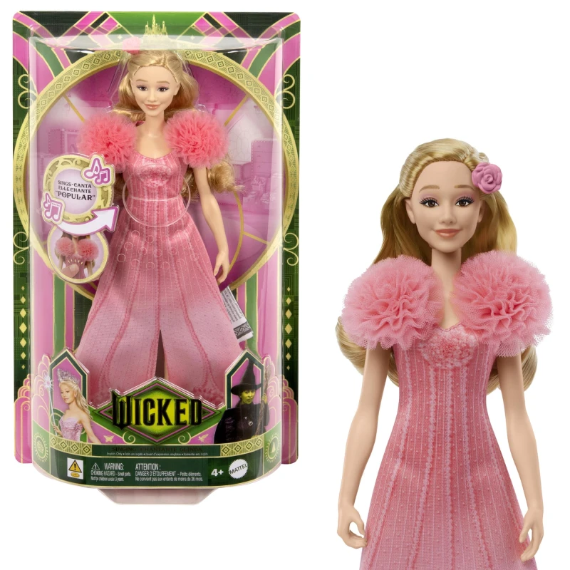 Image of Wicked Wicked Singing Glinda Fashion Doll & Accessories - PRE ORDER