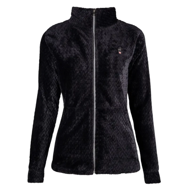 Image of Womens Fleece Jacket Aulp Becco Noir Female L