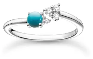 Image of Thomas Sabo TR2345-405-17-60 Sterling Silver Arrow Turquoise Jewellery