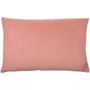 Image of Furn Contra Soft Velvet Cushion Cover, Blush, 40 x 60 Cm