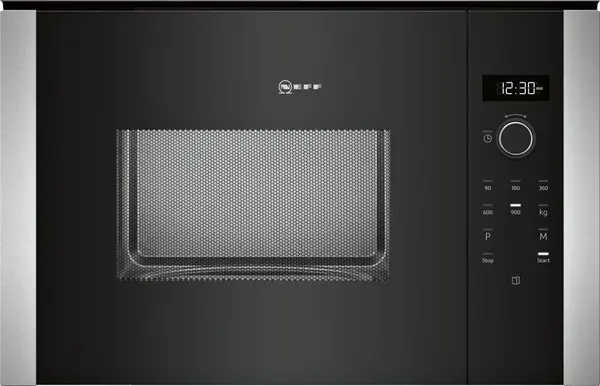 Image of Neff N50 25L 900W Built-in Solo Microwave Oven - Stainless Steel