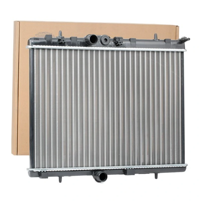 Image of NISSENS 636007 Engine radiator Aluminium, Mechanically jointed cooling fins, without expansion tank, with gaskets/seals Radiator,engine cooling (470)