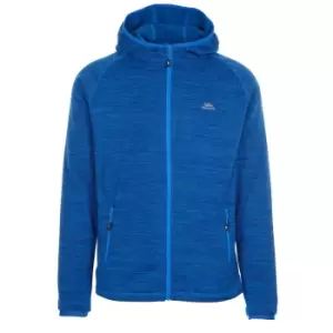 Image of Trespass Mens Northwood Fleece Jacket (XXL) (Bright Blue Marl)