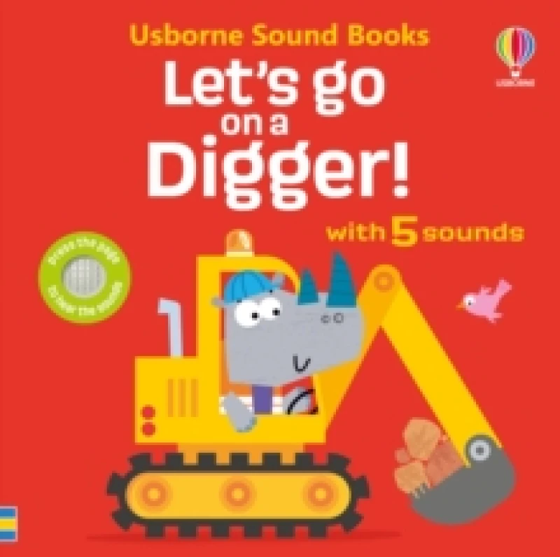 Image of Let's go on a Digger Board book