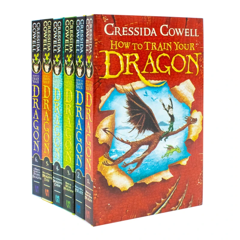 Image of How To Train Your Dragon 6 Book Collection by Cressida Cowell Cressida Cowell Books