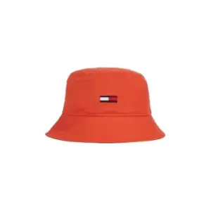 Image of Tommy Jeans Flag Bucket Hat - Red