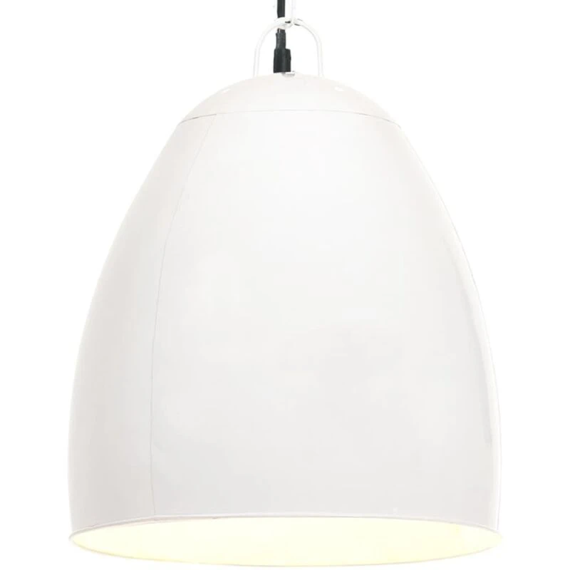 Image of VIDAXL Industrial Hanging Lamp 25 w White Round 42cm E27 Vidaxl 8720286024423