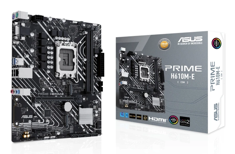 Image of Asus ASUS PRIME H610M-E-CSM Intel H610 LGA 1700 micro ATX 90MB1G10-M0EAYC