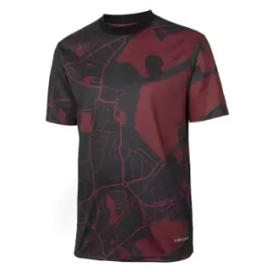 Image of Umbro England Print T-Shirt Mens - Black