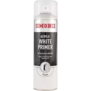 Image of Simoniz SIMP12D White Aerosol Primer - 500ML