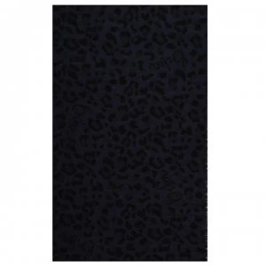 Image of Biba Leopard Print Scarf - Blue