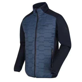 Image of Regatta Clumber Full ZipHybrid Bafflel Jacket - DkDenim/Navy