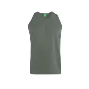 Image of Duke Mens Fabio-2 Muscle Vest (XXL) (Khaki)