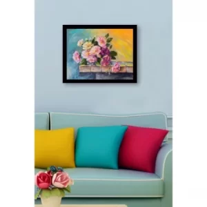 Image of SC0913 Multicolor Decorative Framed MDF Painting