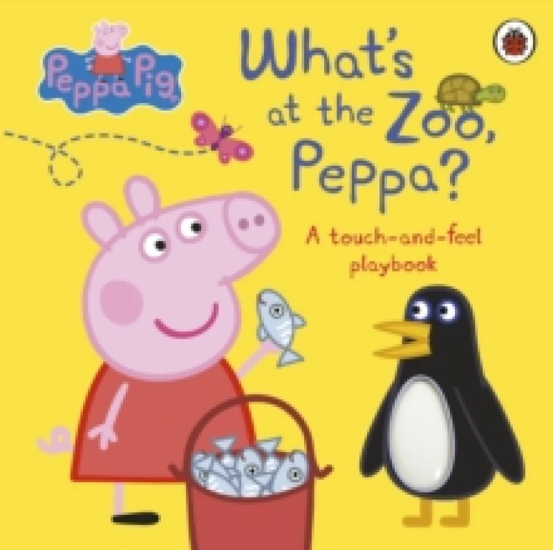 Image of Peppa Pig: What's At The Zoo, Peppa? A Touch-and-Feel Playbook Hardback
