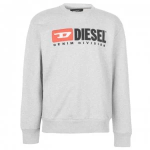 Image of Diesel Crew Neck Sweatshirt - Grey 912