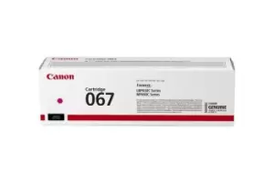 Image of Canon 5100C002/067 Toner cartridge magenta, 1.25K pages ISO/IEC...
