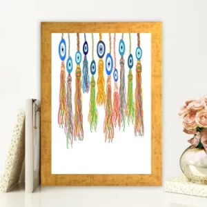 Image of AC471145289 Multicolor Decorative Framed MDF Painting