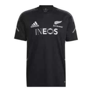 Image of 2022-2023 New Zealand All Blacks Performance Tee (Black)