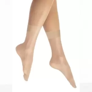 Image of Silky Womens/Ladies Smooth Knit Ankle High (3 Pairs) (One Size (UK Shoe 3-8)) (Mink)