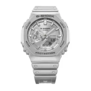 Image of Casio G-Shock Classic Forgotten Future Silver Mens Watch GA-2100FF-8AER