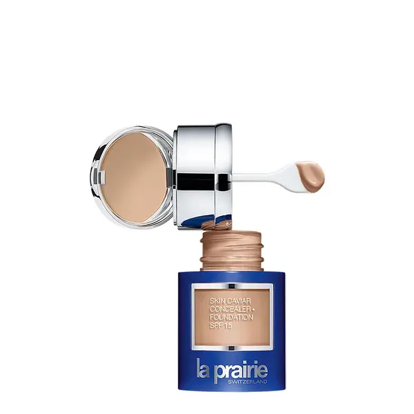 Image of La Prairie Skin Caviar Concealer Foundation, Foundation, Creme Peche - Creme Peche
