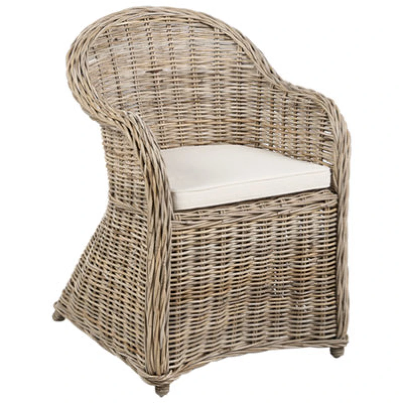 Image of Beliani Garden Armchair Susua Ii Rattan Natural