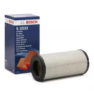 Image of Bosch Air Filter FIAT,IVECO 1 457 433 332 151849148,1930589,8032064 Engine Filter 1903669,2992677,2997050,504064501,504362923,99478393,16500X715AA