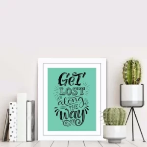 Image of BCT-067 Multicolor Decorative Framed MDF Painting