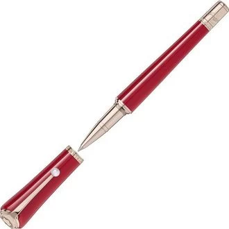 Image of Mont Blanc - Mont Blanc Muses Marilyn Monroe Special Edition Rollerball - Rollerball Pens - Red