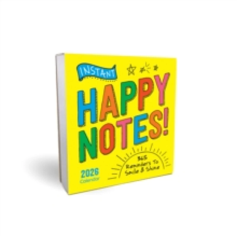 Image of 2026 Instant Happy Notes Boxed Calendar : 365 Reminders to Smile and Shine! Calendar