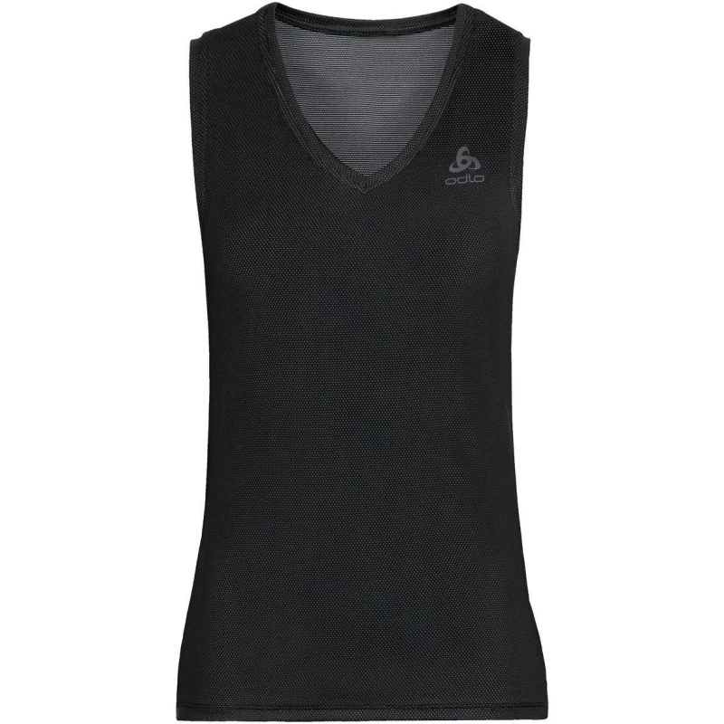 Image of Odlo Active Tank Womens - Black 8