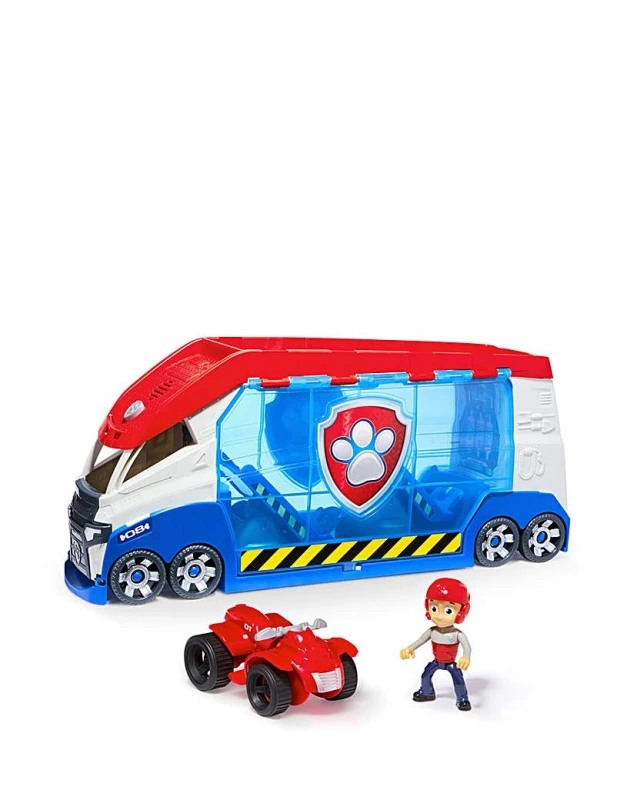 Image of Cue PAW Patrol Launch & Rescue PAW Patroller Vehicle