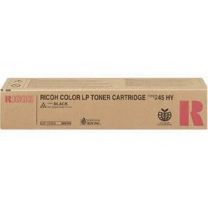 Image of Ricoh Type 245 Black Laser Toner Ink Cartridge 888312