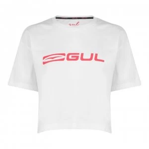 Image of Gul Crop T Shirt Ladies - White