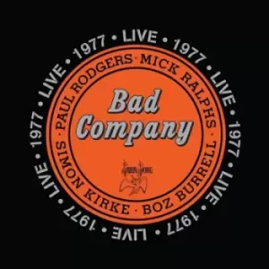 Image of Live 1977 by Bad Company Vinyl Album