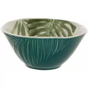 Image of Bali Dark Green Small Salad Bowl - Premier Housewares