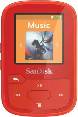 Image of SanDisk Clip Sport Plus MP3 Player 32GB Red