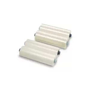 Image of GBC Laminating Film 42.5micron 305mm x 150m Gloss Clear Pack 2