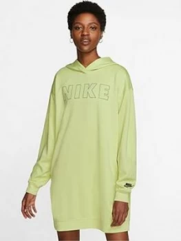 Image of Nike Nsw Air Hooded Dress - Limelight