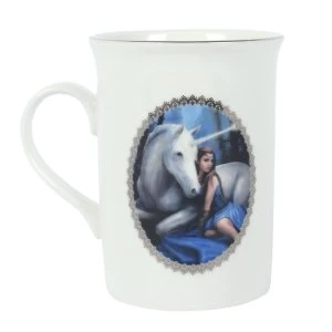 Image of Blue Moon Mug By Anne Stokes