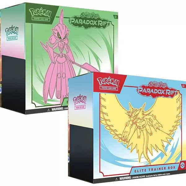 Image of Pokemon TCG: Scarlet & Violet 4 Paradox Rift Elite Trainer Box - One At Random